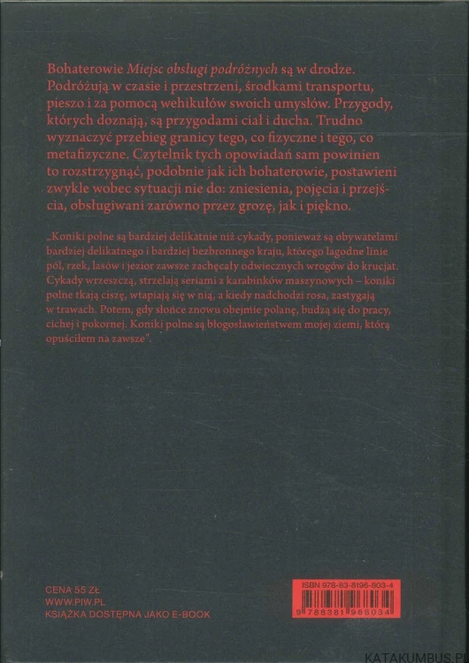 Miejsca obsługi podróżnych. JAROSŁAW JAKUBOWSKI