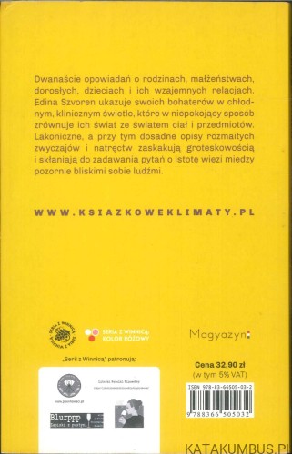 Nie ma i lepiej, żeby nie było. EDINA SZVOREN