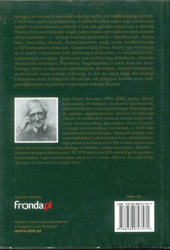 Apologia pro vita sua. JOHN HENRY NEWMAN