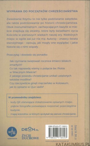 Śladami pierwszych chrześcijan. Przewodnik kulturowy po wczesnochrześcijańskim Rzymie. MONIKA OŻÓG, HENRYK PIETRAS SJ
