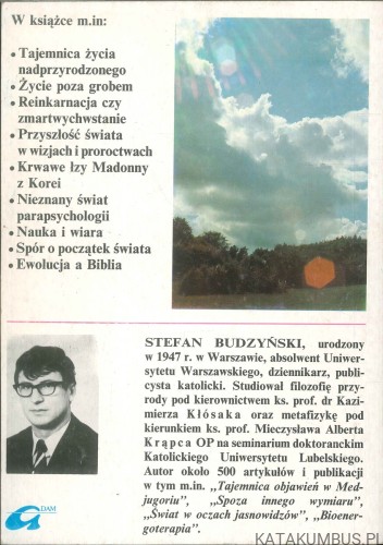 Bóg, Wszechświat, Człowiek. W obliczu Nieskończoności. STEFAN BUDZYŃSKI