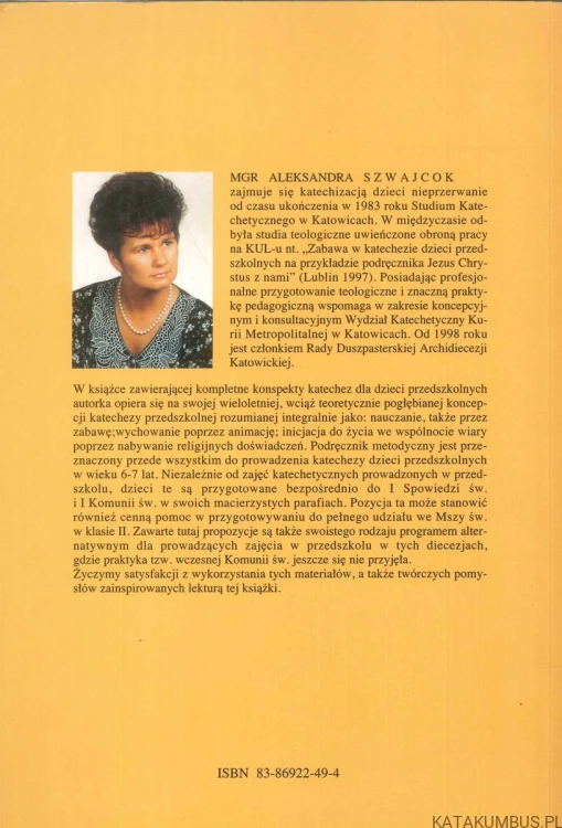 Być bliżej Ciebie chcę. Podręcznik metodyczny. ALEKSANDRA SZWAJCOK