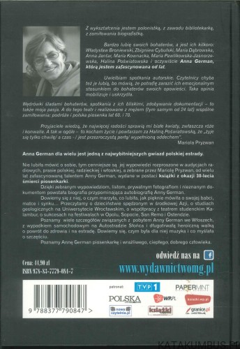 Anna German o sobie. MARIOLA PRYZWAN