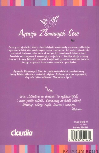Agencja złamanych serc. IRENA MATUSZKIEWICZ