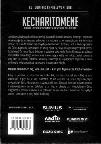 Kecharitomene. Odkryj jej niesamowity sekret i wejdź w swoje przeznaczenie!. KS. DOMINIK CHMIELEWSKI SDB
