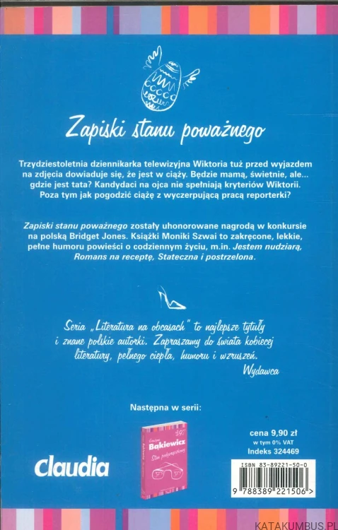 Zapiski stanu poważnego. MONIKA SZWAJA