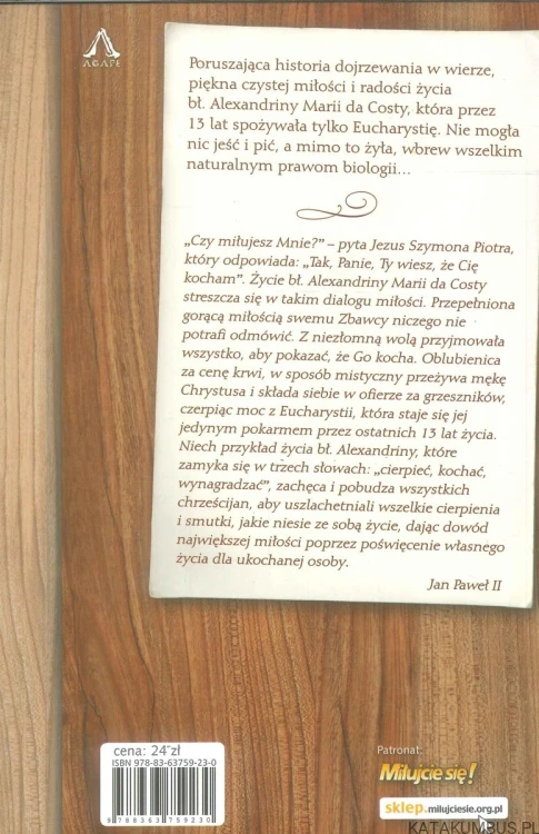 Kochać, cierpieć, wynagradzać. EDYTA PASEK-PASZKOWSKA, XAVIER BORDAS CORNET