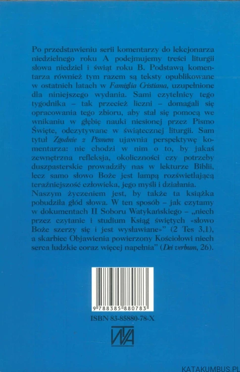 Zgodnie z Pismem rok B. GIANFRANCO RAVASI