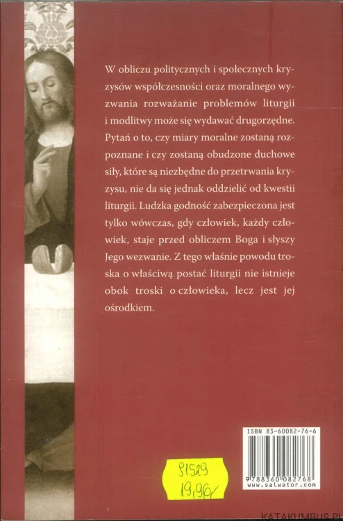 Święto wiary. O teologii mszy świętej. JOSEPH KARD. RATZINGER