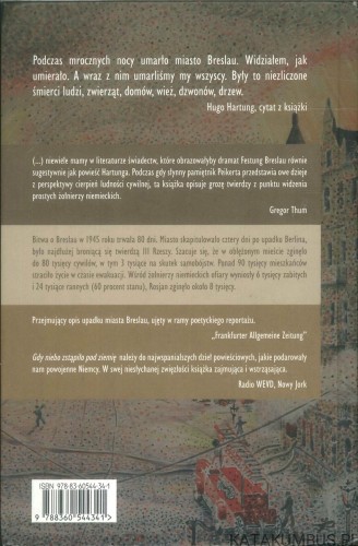 Gdy niebo zstąpiło pod ziemię. HUGO HARTUNG