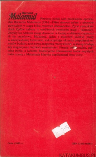 Żydoptak. BERNARD MALAMUD