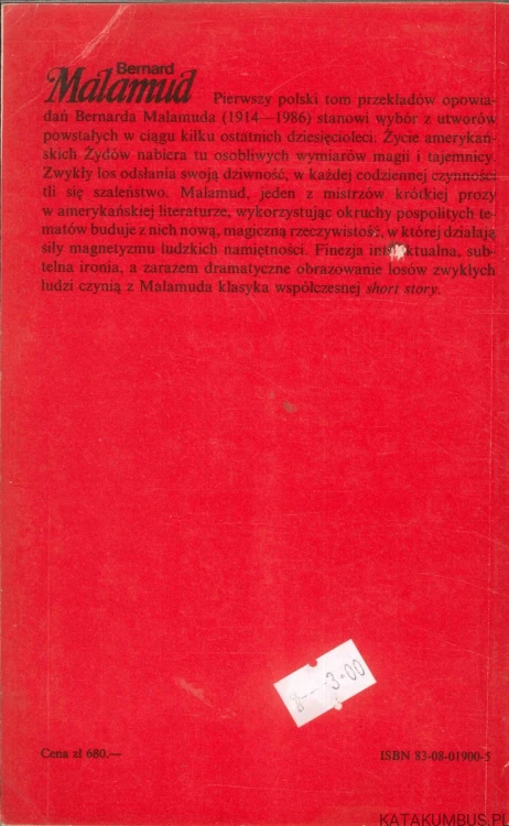 Żydoptak. BERNARD MALAMUD