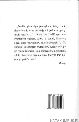Płomienne serce Estelle Satabin. MARIE-CHRISTINE BROCHERIEUX, GILLES DE PRÉVILLE
