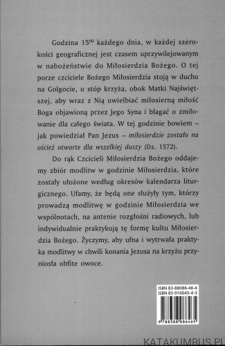 Modlitwy w godzinie Miłosierdzia. PRACA ZBIOROWA
