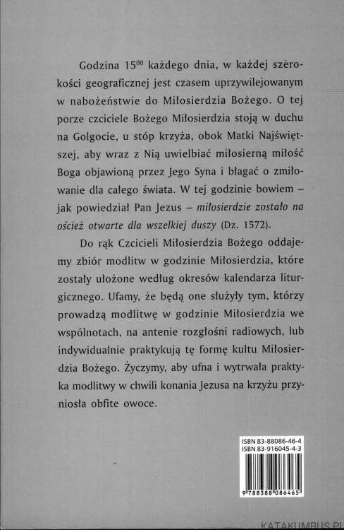 Modlitwy w godzinie Miłosierdzia. PRACA ZBIOROWA