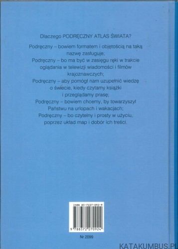 Podręczny atlas świata. PRACA ZBIOROWA