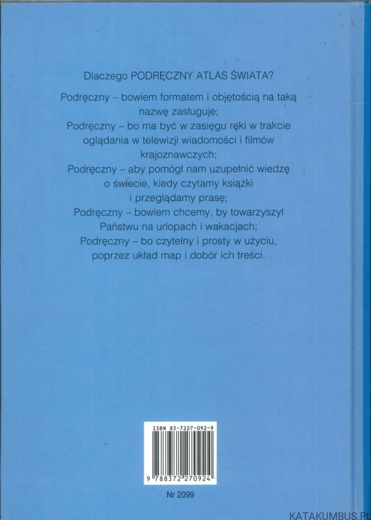 Podręczny atlas świata. PRACA ZBIOROWA