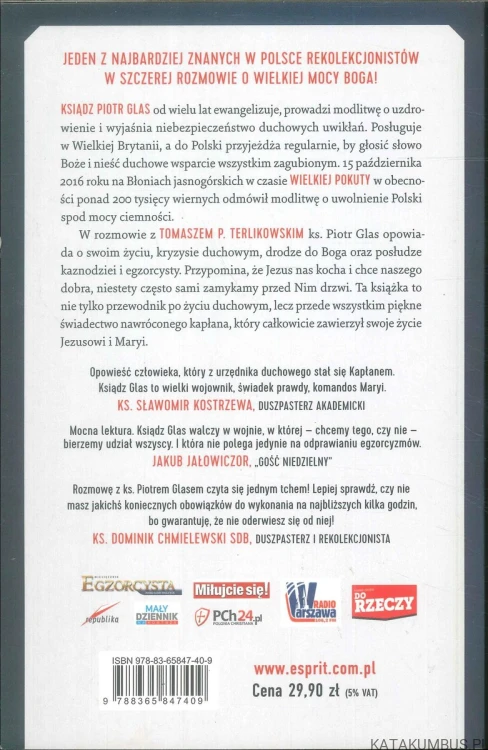 Dzisiaj trzeba wybrać. O potędze Maryi, walce duchowej i czasach ostatecznych. PIOTR GLAS