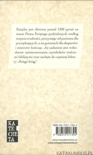 Wielki Quiz Biblijny. THOMAS LORDON