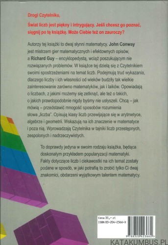 Księga liczb. JOHN H. CONWAY, RICHARD K. GUY