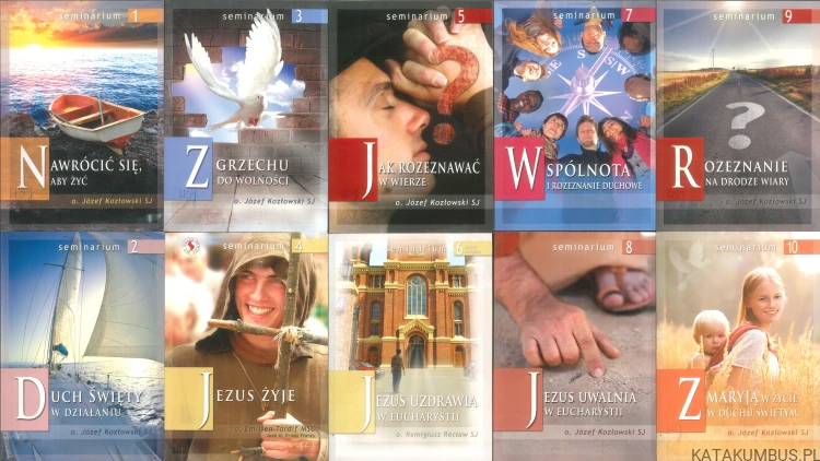 Seria Seminarium komplet cz. 1-10 + podręcznik O. JÓZEF KOZŁOWSKI