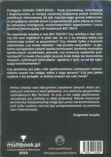 Cyfrowi niewolnicy. Transhumanizm w praktyce. GRZEGORZ OSIŃSKI