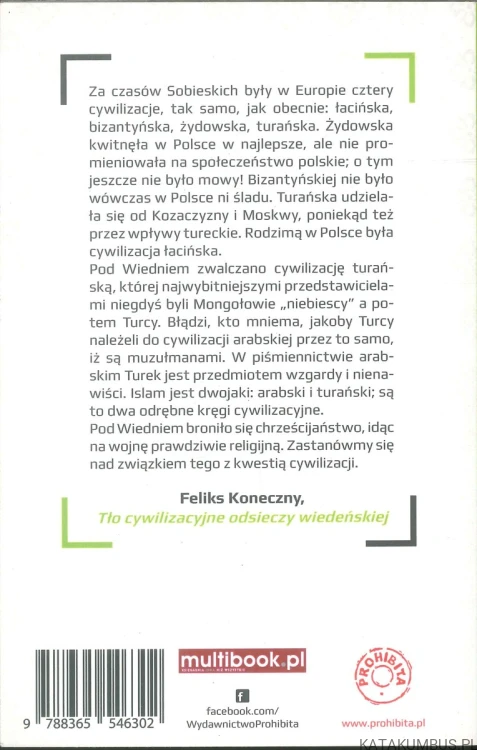 Tło cywilizacyjne odsieczy wiedeńskiej. FELIKS KONECZNY