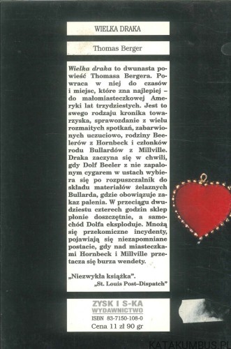 Wielka draka. THOMAS BERGER