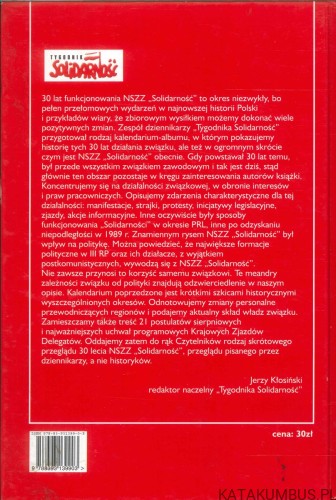 NSZZ Solidarność: 1980-2010. 30-lecie powstania Związku. PRACA ZBIOROWA