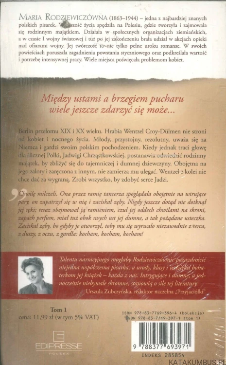 Między ustami a brzegiem pucharu. MARIA RODZIEWICZÓWNA