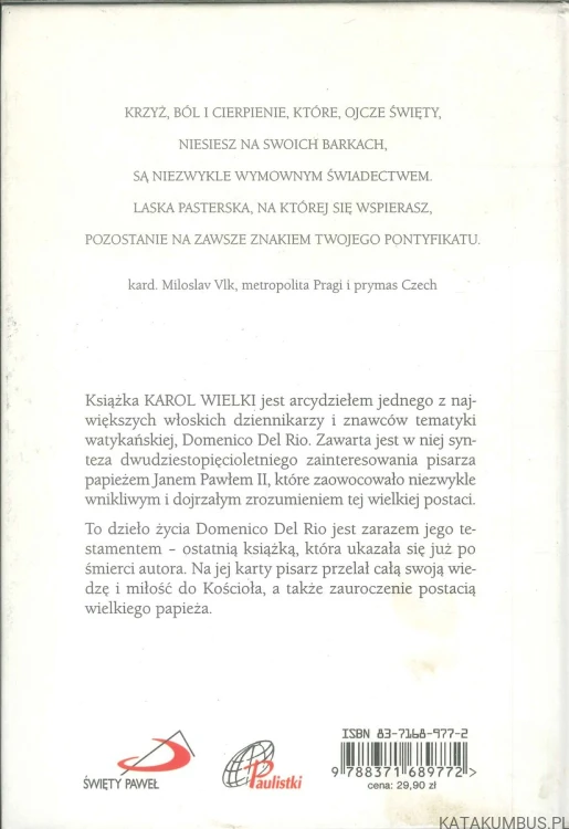 Karol Wielki. Życie i misja Jana Pawła II. DOMENICO DEL RIO