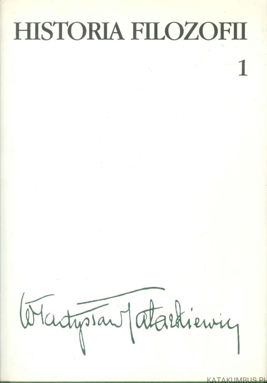 Historia filozofii tom 1-3. WŁADYSŁAW TATARKIEWICZ