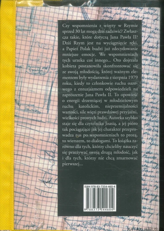 Zwiastunowi z gór. I. Oaza w Rzymie - moje wspomnienia. JOANNA M. JURKIEWICZ