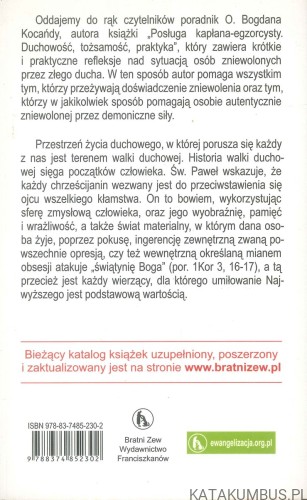 Jak pomagać cierpiącym z powodu działania złych duchów. BOGDAN KOCAŃDA OFMCONV