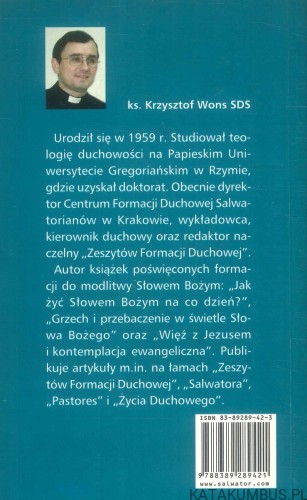 Poznawanie siebie w świetle Słowa Bożego. KS. KRZYSZTOF WONS SDS