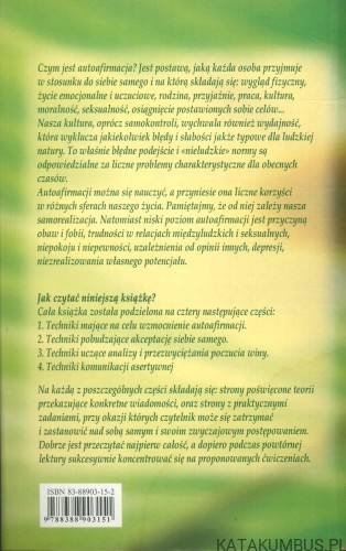 Kto cię pokocha? Jeśli sam siebie nie pokochasz? Sztuka autoafirmacji. MARIA CRISTINA STROCCHI