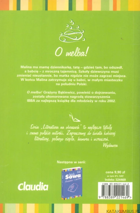 O melba!. GRAŻYNA BĄKIEWICZ