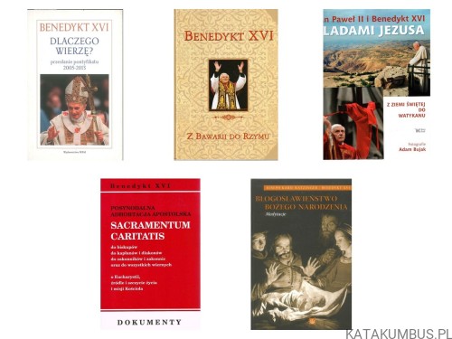 Zetsaw 5 książek o Benedykcie XVI