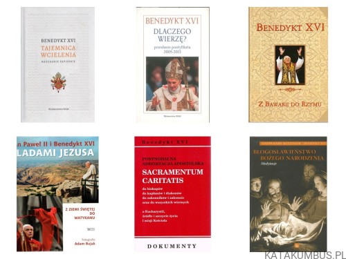 Zetsaw 6 książek o Benedykcie XVI