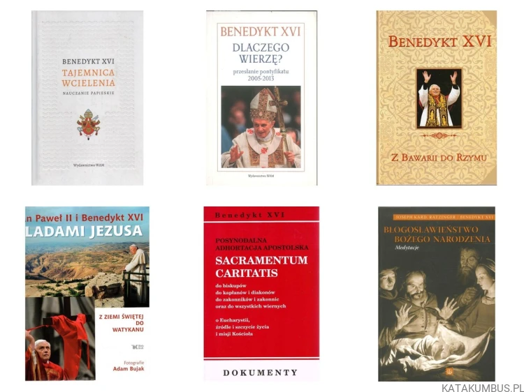 Zetsaw 6 książek o Benedykcie XVI