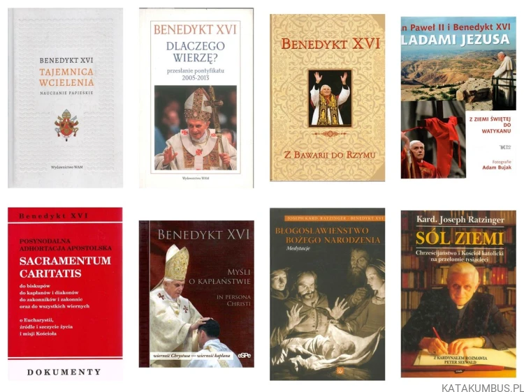 Zetsaw 8 książek o Benedykcie XVI