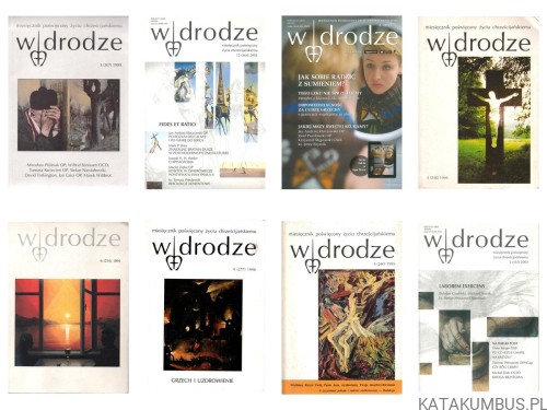 Zestaw 8 czasopism W Drodze