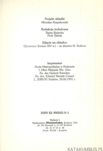 By nie milczeć o Bogu. Zarys teologii Ojców Kościoła.. KS. HENRYK PIETRAS SJ