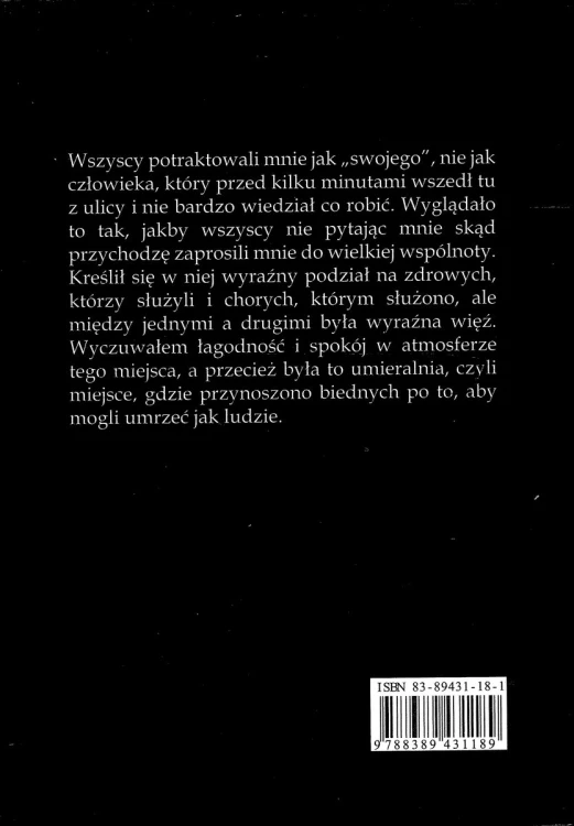 Pracowałem w umieralni. WIESŁAW SOWIŃSKI