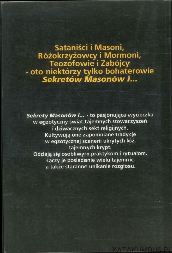 Sekrety masonów i. JACEK GOLĘDZINOWSKI