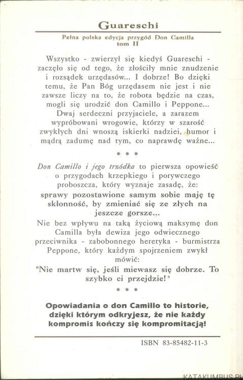 Don Camillo i jego trzódka. GUARESCHI
