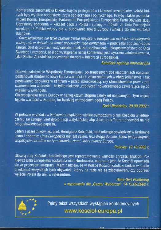 Modernizacja i wiara. Rola Kościoła katolickiego w procesie integracji europejskiej. PRACA ZBIOROWA