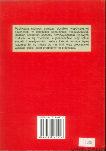Psychologia porozumiewania się. MAREK DZIEWIECKI