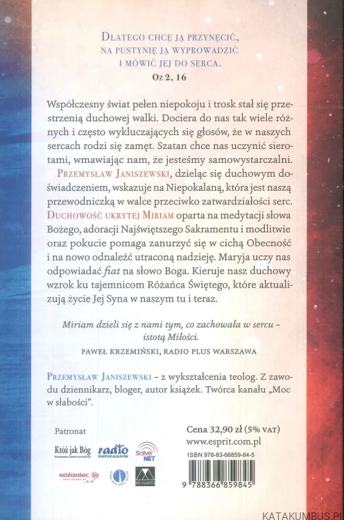 Tajemnica ukrytej Miriam. PRZEMYSŁAW JANISZEWSKI