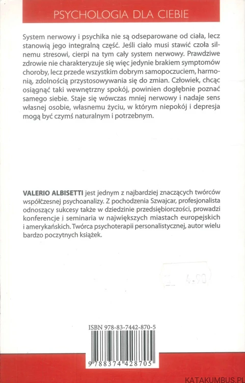 Odrobina depresji nie zaszkodzi. VALERIO ALBISETTI